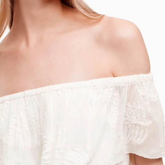 Wilfred Promener Blouse off shoulder ruffles white, Small - Picture 3 of 11